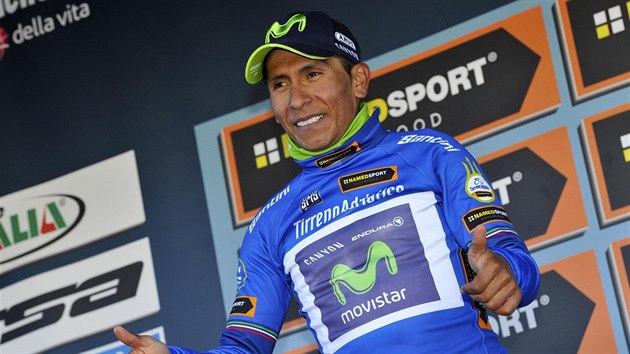 Nairo Quintana slav triumf v krlovsk etap Tirreno - Adriatico.