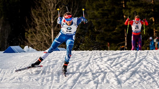 Michal lesingr na trati sprintu v Oslu