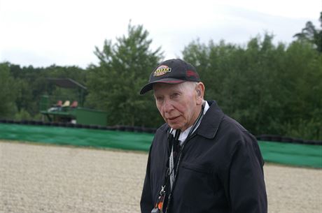 John Surtees pi nvtv na brnnskm Masarykov okruhu