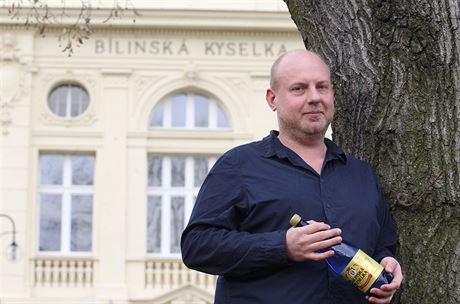 Marketingový manaer Bílinské kyselky Karel Bata.