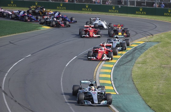 Jede se Velká cena Austrálie F1.