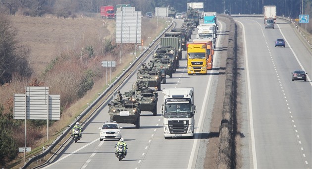 Přes Česko přejede konvoj francouzské armády, míří na jihovýchod