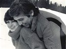 Vra pinarová s prvním manelem Ivo Pavlíkem(1977)