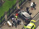 Následky útoku u britského parlamentu v Londýn (22. bezna 2017)