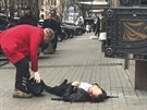 V centru Kyjeva zavradili ruského exposlance Denise Voronnkova (23. bezna...