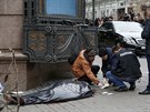 V centru Kyjeva zavradili ruského exposlance Denise Voronnkova (23. bezna...