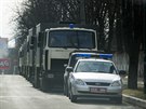 Bloruská policie poslala kvli oekávaným demonstracím do Minsku posily (25....