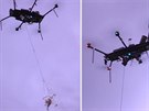 Drony, které umí lovit drony, u létají v USA