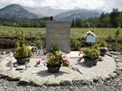 Lidé v pátek uctili památku obtí pádu letounu Germanwings (24. bezna 2017)