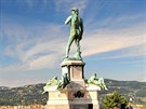 Itálie: Piazza Michelangelo ve Florencii