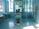 Operaní sál v nemocnici v rumunském mst Borsa (6. bezna 2017)