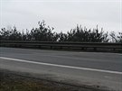 Tak vypadá zvlnný dálniní pivad u Kyic