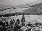 Historick� fotografie z krkono�sk�ho Modr�ho dolu.