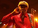 Chuck Berry v praské Lucern v roce 2005