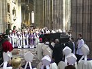 Lidé se v Katedrále svatého Víta naposledy rozlouili s kardinálem Vlkem (25....