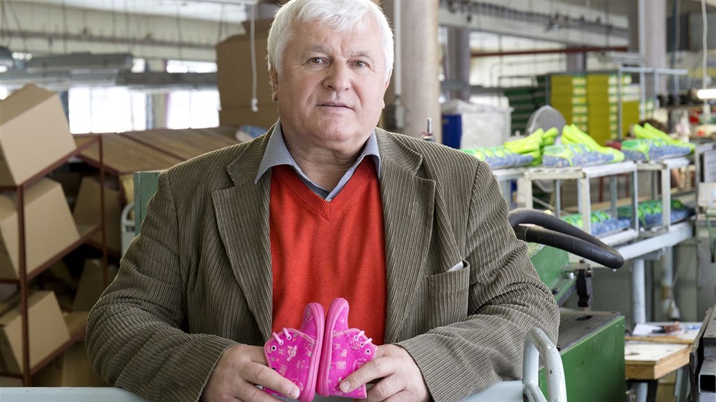 Alois ��stek, majitel firmy Fare.