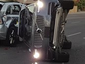Nehoda samořízeného volva firmy Uber v arizonském Tempe (25. března 2017)