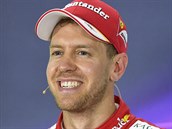 Sebastian Vettel po Velké ceně Austrálie 2017.