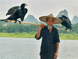 Ohromujc na v okol msta Jang-uo (Yangshuo) v provincii Kuang-si