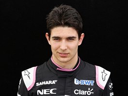 Esteban Ocon, jezdec tmu Force India.
