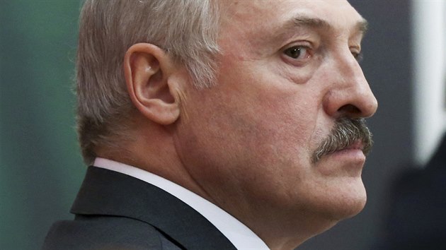 Bloruský prezident Alexandr Lukaenko (25. února 2016)
