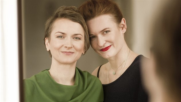 Kateina Geislerov (vpravo) a jej sestra Nikola Geislerov