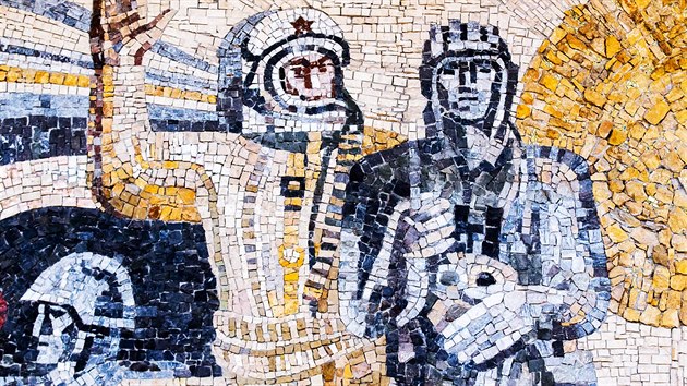 Mozaika je údajně složená ze 400 tisíc kamenů (24.3.2017)