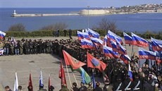 Oslavy třetího výročí anexe Krymu v Sevastopolu (18. března 2017)