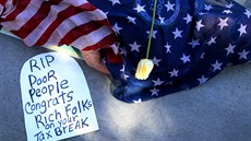 Protest proti rušení Obamacare v Kalifornii (21. března 2017)