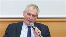 Prezident Milo Zeman pi návtv Olomouckého kraje (20.3.2017)