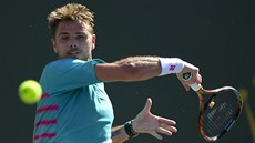 Stan Wawrinka ve finále turnaje v Indian Wells