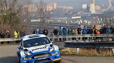 Václav Pech na Valaské rallye