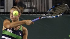 Karolína Plí�ková na turnaji v Miami