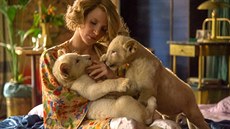 Jessica Chastainová ve filmu Úkryt v zoo (2017)