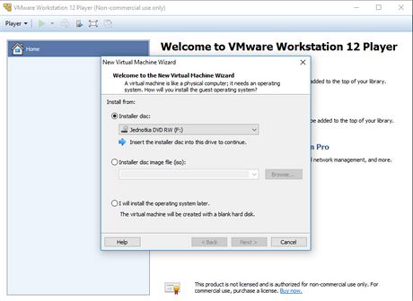 VMware Workstation Player