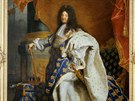 Král Ludvík XIV. na malb Hyacintha Rigauda (1701)