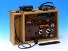 Radiostanice Mk. VI C ze sbírek Národního technického muzea, jejíž prostudování...