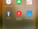 Uivatelsk prosted telefonu Nubia Z11