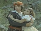 Jan astný a Ivana Andrlová v pohádce Za humny je drak (1982)