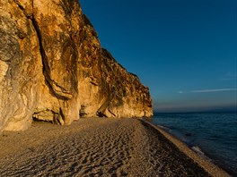 Plazhi i Gjipës, jižní Albánie