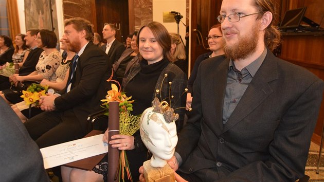 Cenu primátora města za studentskou tvůrčí práci získala Alžběta Dlabková.