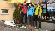 Na snímku zleva: Marek Cón, Jií Koíb a Dominik Lika.