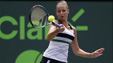 RETURN. Karolína Plíková v semifinále turnaje v Miami