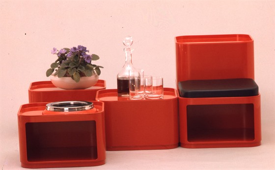 V 60. letech se s boxy počítalo zejména do mladých interiérů.