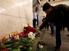 Petrohrad truchlí za obti teroristického útoku v metru  (4. dubna 2017)