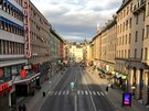Vylidnné centrum Stockholmu (7. dubna 2017)