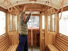 DPMB renovuje historick tramvaje. Tsn ped dokonenm je Tatra T2, renovac...