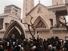 Exploze v kostele ve mst Tanta nedaleko Káhiry naruila Kvtnou nedli (9....