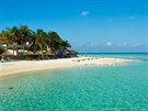 Sedmé místo - Playa Norte, ostrov Isla Mujeres, Mexiko. Isla Mujeres (Ostrov...