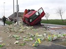 Nehoda náklaáku Podchýská